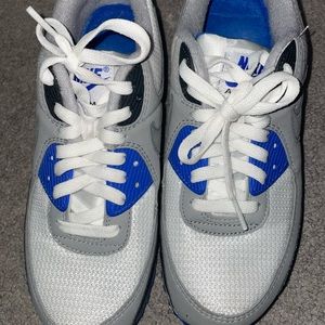 COPY - Nike, blue gray and white, air maxes